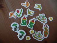 small seal 45pcs. OTOGINOKUNI small seal 45pcs. OTOGINOKUNI