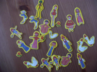 small seal 48pcs set. OSHARESAN small seal 48pcs set. OSHARESAN