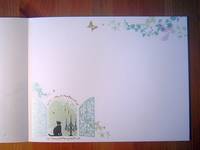 Shiny Embossed letter pad - Schreibblock Schwarze Katze Shiny Embossed letter pad - Schreibblock Schwarze Katze