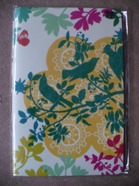 Notizheft A5 Atelier LZC Yellow Birds Notizheft A5 Atelier LZC Yellow Birds