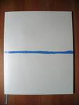 college notebook blue (blanko)