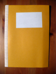 Staircase Notebook A5 mustard (blanko)