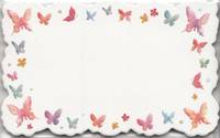 name card - Schmetterling 12 Stück