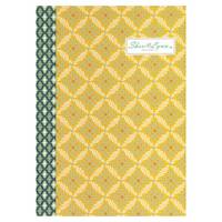 Sheri Lynn A5 Notebook yellow oaker