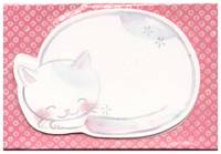 name card Sleeping Cat name card Sleeping Cat