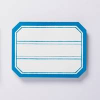 Scrapholic Label-type memo pad blue 80pcs Scrapholic Label-type memo pad blue 80pcs