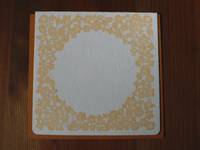 Letterpress folio card S. small flower Letterpress folio card S. small flower