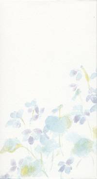 Papiertüte Blume blau 1pc Papiertüte Blume blau 1pc