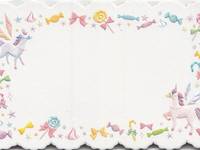 name card - Einhorn 12 Stück name card - Einhorn 12 Stück