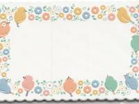 name card - Vogel 12 Stück name card - Vogel 12 Stück