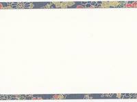 name card - Blumen blau 10 Stück name card - Blumen blau 10 Stück