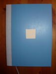 college notebook A5 blue (blanko) college notebook A5 blue (blanko)