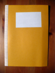 Staircase Notebook A5 mustard (blanko) Staircase Notebook A5 mustard (blanko)