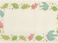 name card - Vogel 12 Stück name card - Vogel 12 Stück