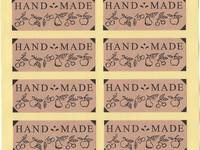 Aufkleber Handmade 12pcs Aufkleber Handmade 12pcs