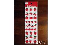 Aufkleber Apfel & Kirsche & Erdbeere Aufkleber Apfel & Kirsche & Erdbeere