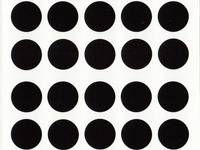 Aufkleber Punkte schwarz 80pcs Aufkleber Punkte schwarz 80pcs