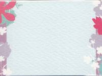 name card - Blumen blau 10 Stück name card - Blumen blau 10 Stück