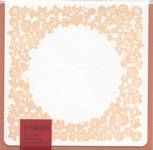 Letterpress folio card S. small flower Letterpress folio card S. small flower