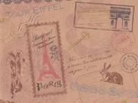 Antique Origami Collage 15 x 15 cm Antique Origami Collage 15 x 15 cm