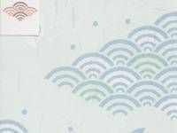 Papiertüte Seigaiha 1pc Papiertüte Seigaiha 1pc