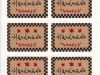 Aufkleber handmade 10pcs Aufkleber handmade 10pcs