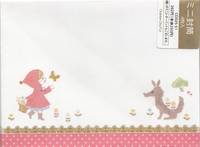 Mini envelope - mini Briefumschlag Rotkäppchen Mini envelope - mini Briefumschlag Rotkäppchen
