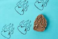 Blockwallah Stempel - Paw Print Blockwallah Stempel - Paw Print