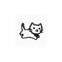 Ministempel Katze Ministempel Katze
