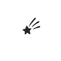 Ministempel Sternschnuppe Ministempel Sternschnuppe