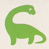 Stempel Dinosaurier Stempel Dinosaurier