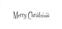 Stempel Merry Christmas Stempel Merry Christmas