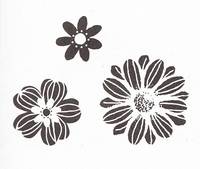 Stempelset Blüten Stempelset Blüten