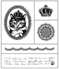 Stempelset Little library 1 Stempelset Little library 1