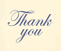 Stempel Thank you Stempel Thank you