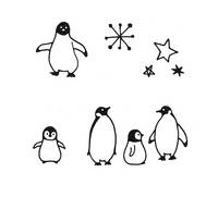 Stempelset Pinguin Stempelset Pinguin