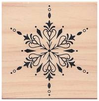 Stempel Schneeflocke Stempel Schneeflocke