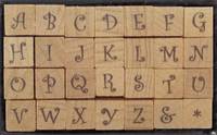 Mini Stempel Set Alphabet groß Mini Stempel Set Alphabet groß
