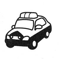 Stempel Polizeiwagen Stempel Polizeiwagen