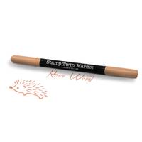 Stamp Twin Marker Rose Wood Stamp Twin Marker Rose Wood