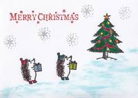 Stempelset Weihnachts-Igel Stempelset Weihnachts-Igel