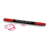 Stamp Twin Marker Red