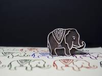 Blockwallah Stempel - Royal Elephant