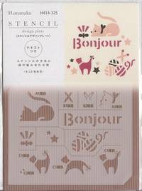 Stencil Design Plate - Katze Stencil Design Plate - Katze