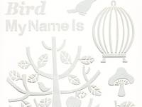 Schablone Bird Schablone Bird