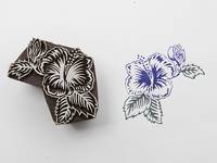 Blockwallah Stempel - Shoe FLower 2 Blockwallah Stempel - Shoe FLower 2