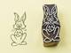 Blockwallah Stempel - Rabbit