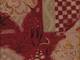 Blumen shibori rot