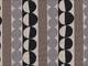 Wachstuch Circles & Stripes brown Wachstuch Circles & Stripes brown