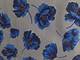Wachstuch Mattina Flower 145 gray blue Wachstuch Mattina Flower 145 gray blue